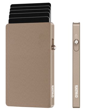 Valenta Cardprotector Aluminium Magsafe Natural Titanium