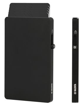 Valenta Cardprotector Aluminium Magsafe Thin Black