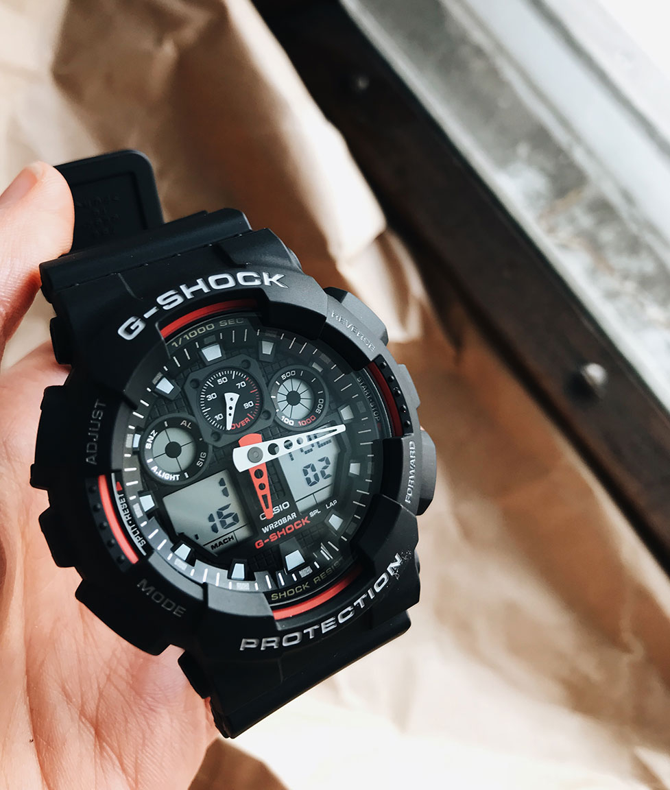 Casio G Shock GA 100 1A4 watchesonline