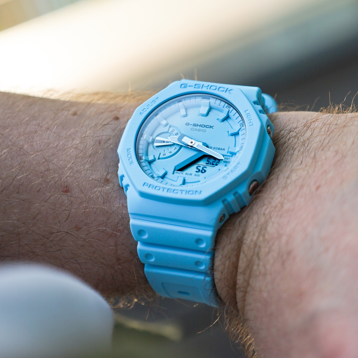 Casio G-Shock GA-2100-2A2ER Tone On Tone - watchesonline.com