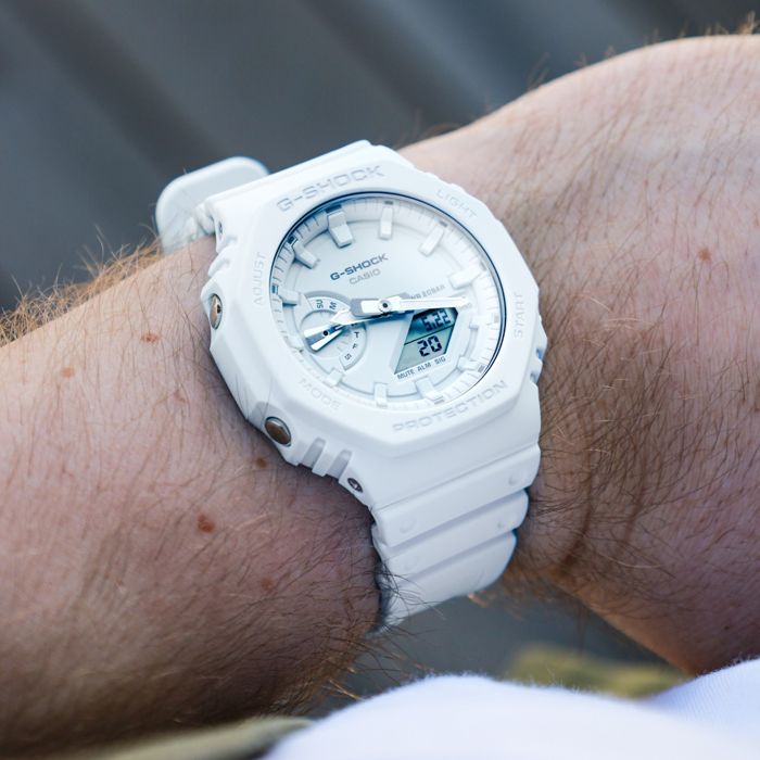 Gshock Ga2100 G Shock 2100 White Casio G-Shock GA-2100-7A7ER Tone On Tone