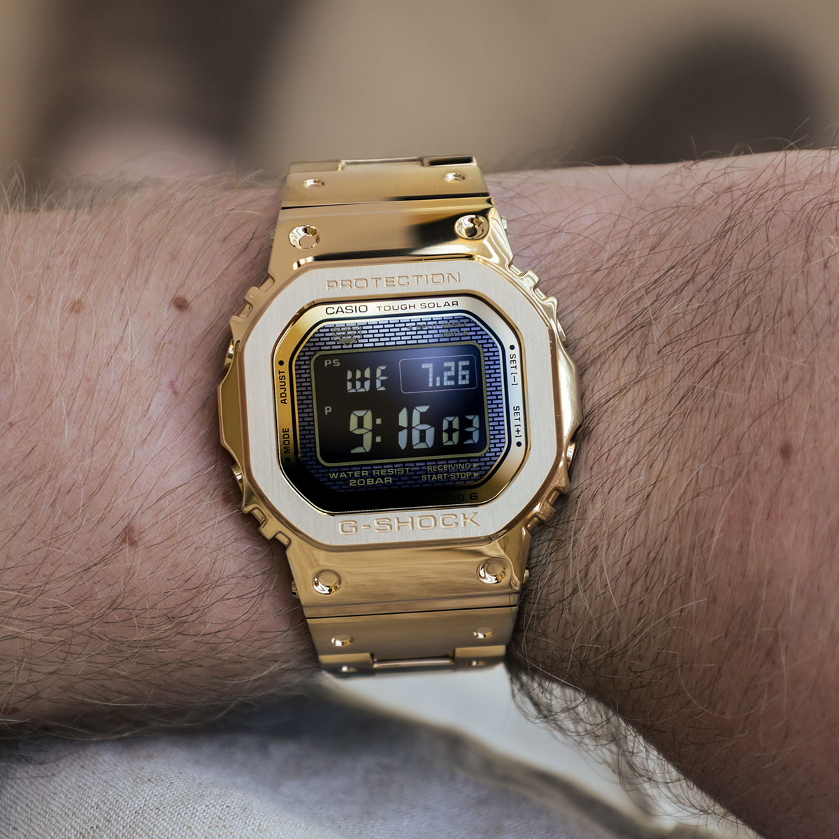 Casio full metal g shock sale