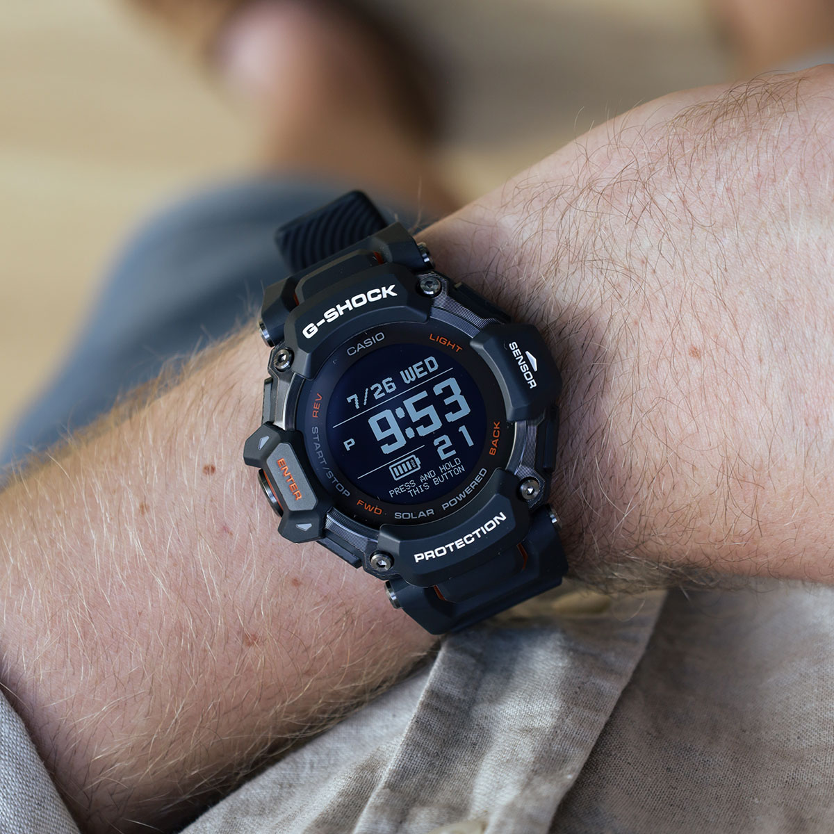 Casio G-Squad GBD-H2000-1AER sport watch - watchesonline.com