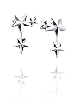 Efva Attling Catch A Falling Star earrings 12-100-00881-0000