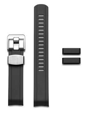 Crafter Blue CB13 Black Rubber Strap for Seiko Mini Turtle