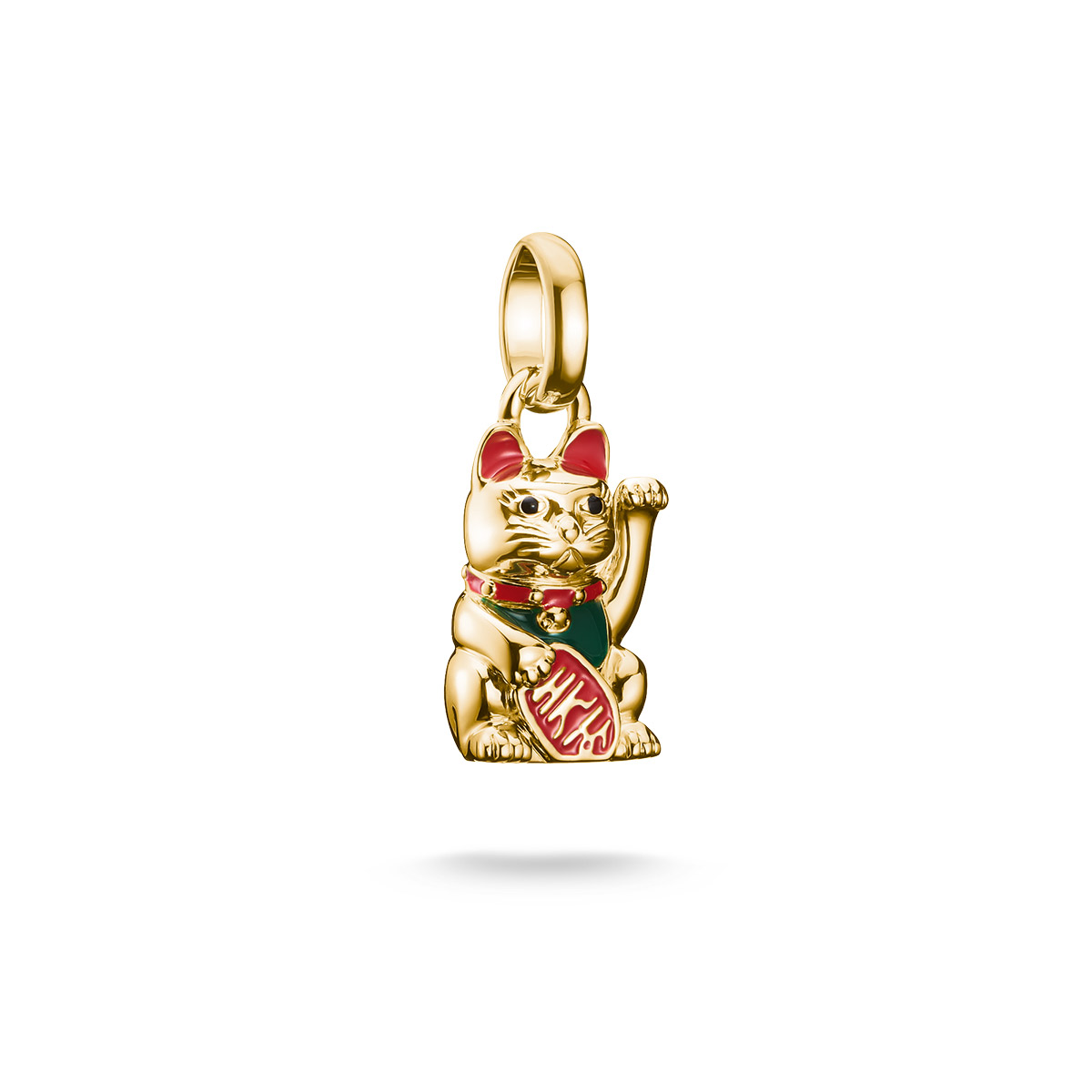 Thomas Sabo Charm Club Connect waving cat charm CC1260-427-7