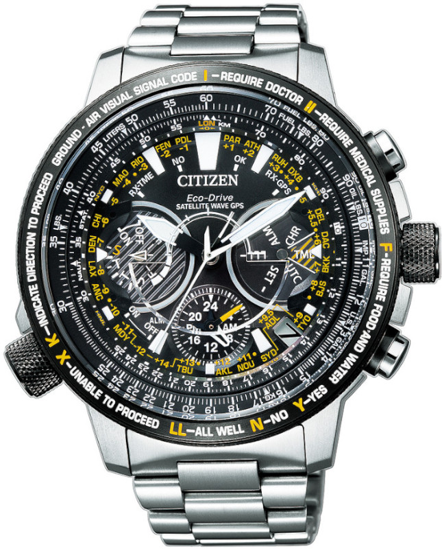 Citizen Satellite Wave GPS Limited Edition Eco Drive CC7014 82 watchesonline