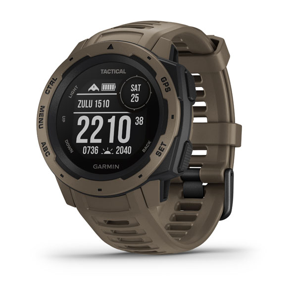Garmin Instinct Tactical Coyote Tan WW Smart Watch 010-02064-71