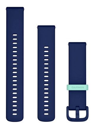 Garmin quick-release dark blue silicone strap 20 mm
