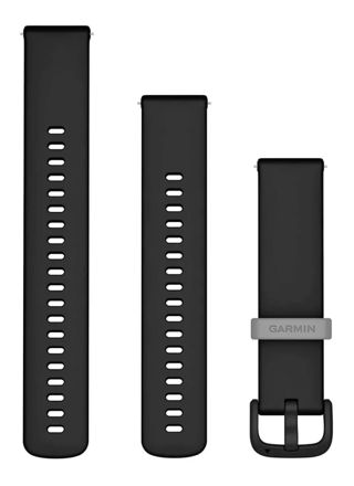 Garmin quick-release black silicone strap 20 mm