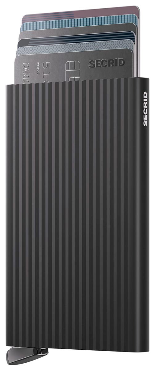 Secrid Premium Cardprotector Fluted Black+