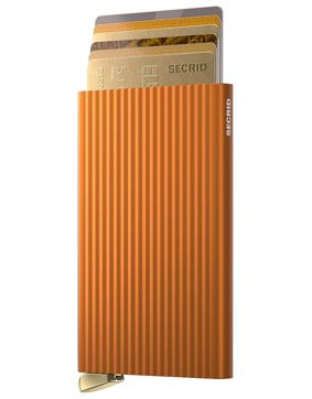 Secrid Premium Cardprotector Fluted Orange+