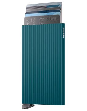 Secrid Premium Cardprotector Fluted Teal+