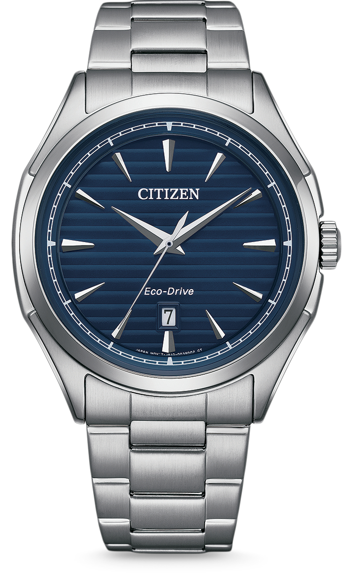 Citizen Classic Elegant Eco Drive 3 Hands Gents blue AW1750 85L