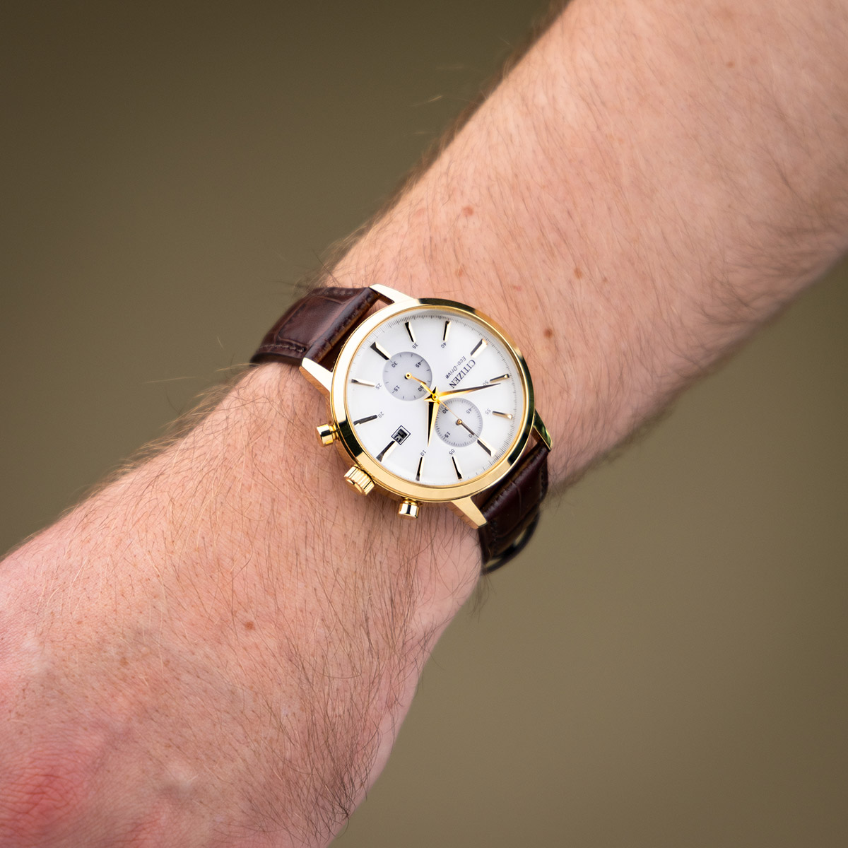 Citizen Eco-Drive Classic Chronograph CA7062-15A - watchesonline.com