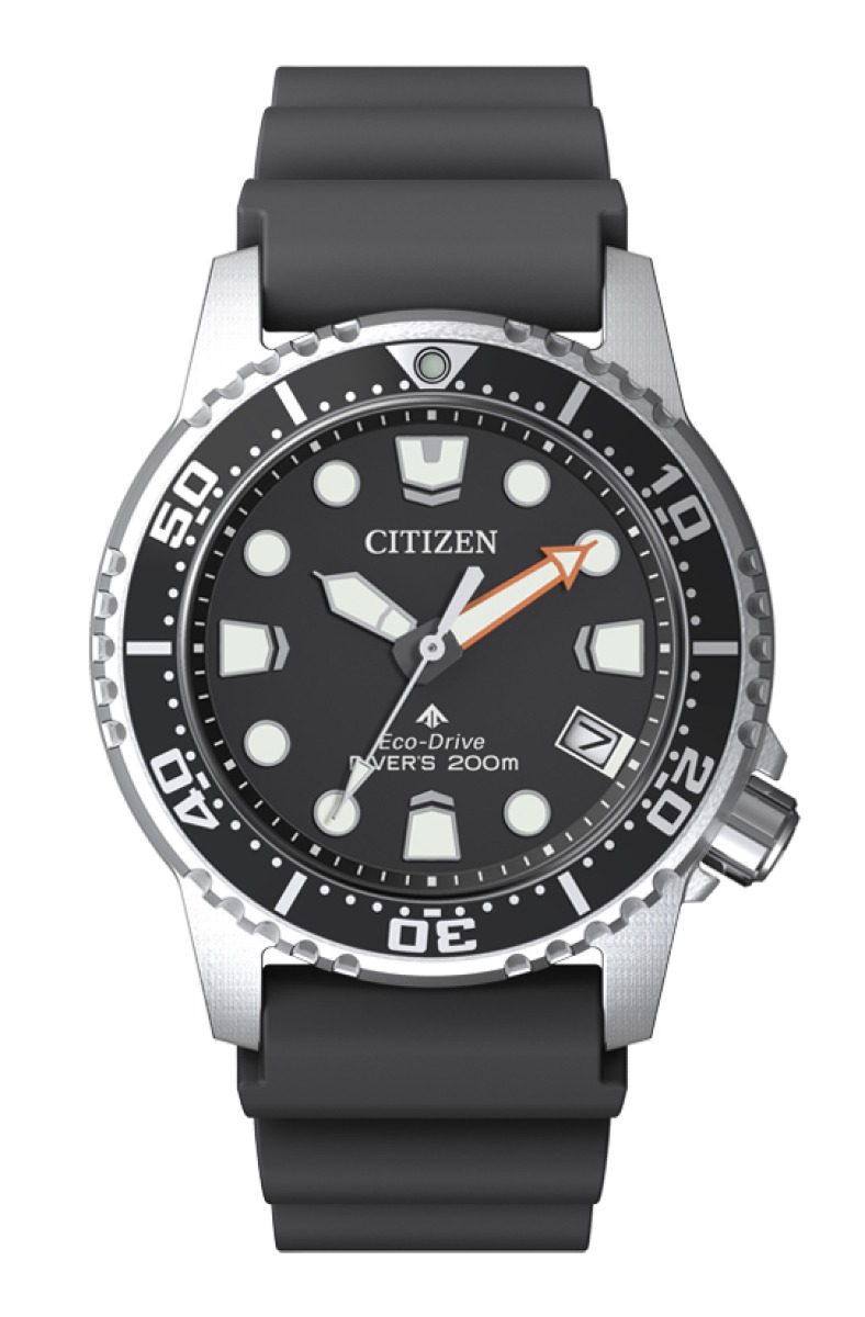 black EO2020-08E Citizen 200m Promaster 36mm Eco-Drive Diver