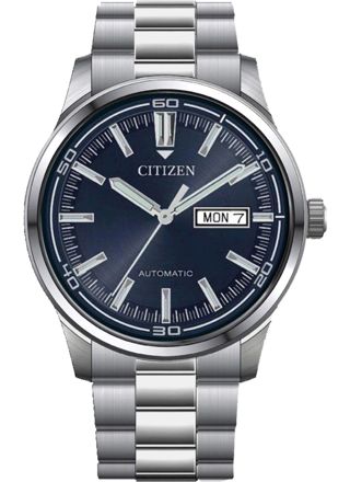 Citizen Sporty Elegant 3 Hands Automatic blue silver NH8400-87L