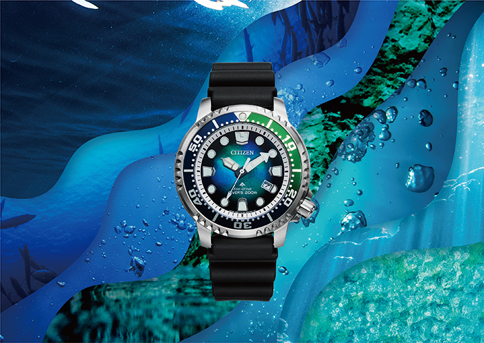 Citizen Promaster Unite with Blue limited edition BN0166-01L