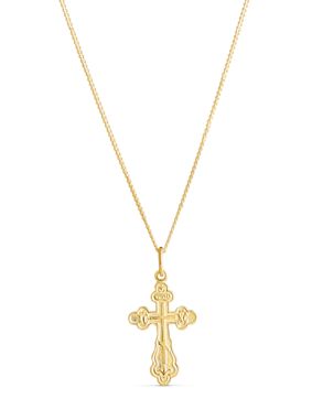 Top Gold silver orthodox cross gold plated 5256771500