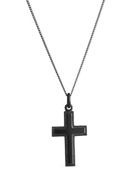 Top Gold silver cross black 4256683500