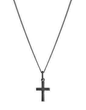 Top Gold silver cross black 4256753500