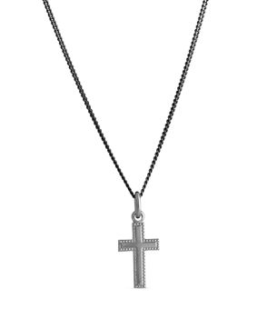 Top Gold silver cross black 4256763500