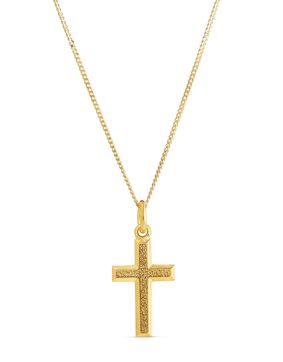 Top Gold silver gold plated cross 5256691500
