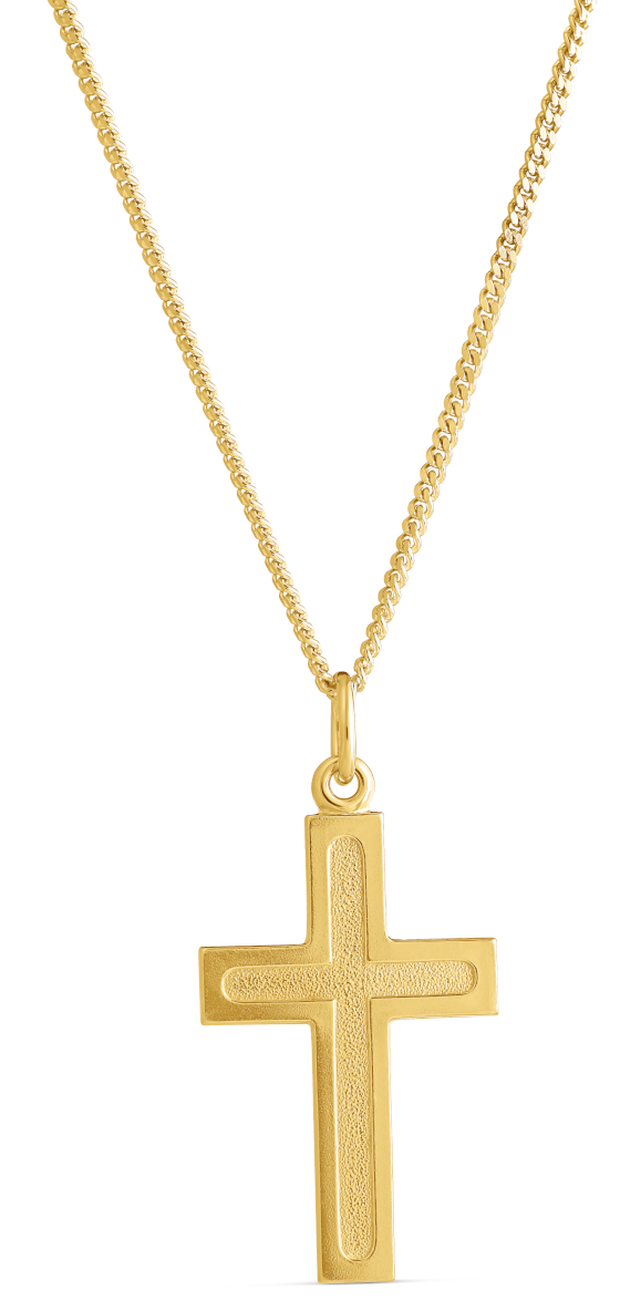 Top Gold silver cross gold plated 5256781500