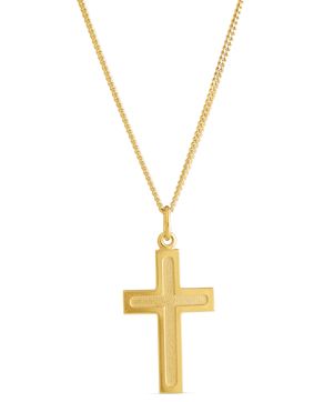Top Gold silver cross gold plated 5256781500
