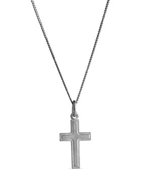 Top Gold silver cross black 4256682500