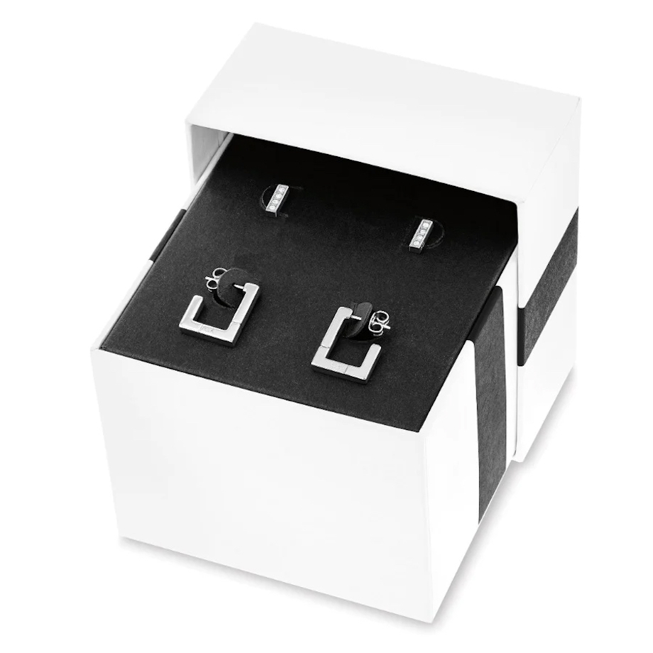 Calvin Klein Soft Squares Earrings Gift Set 35000459