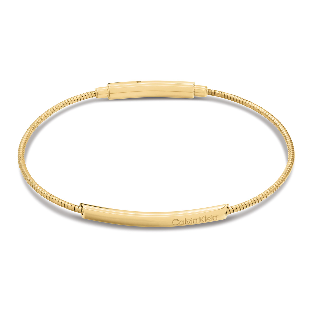 Calvin Klein Structured bracelet gold-plated 35000985
