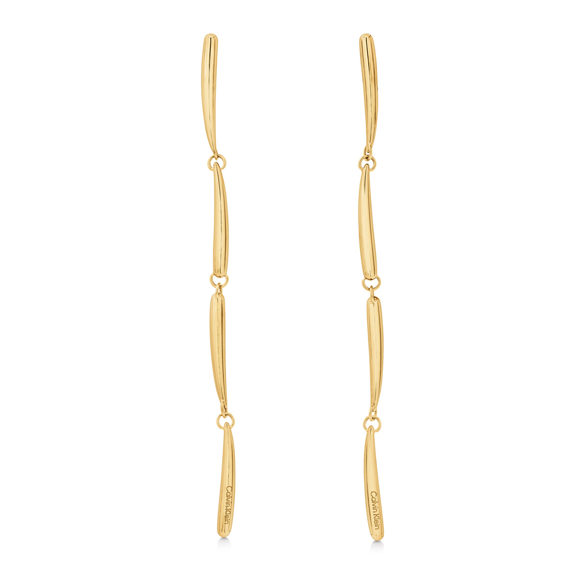 Calvin Klein Elongated Drops earrings gold-plated 35000995