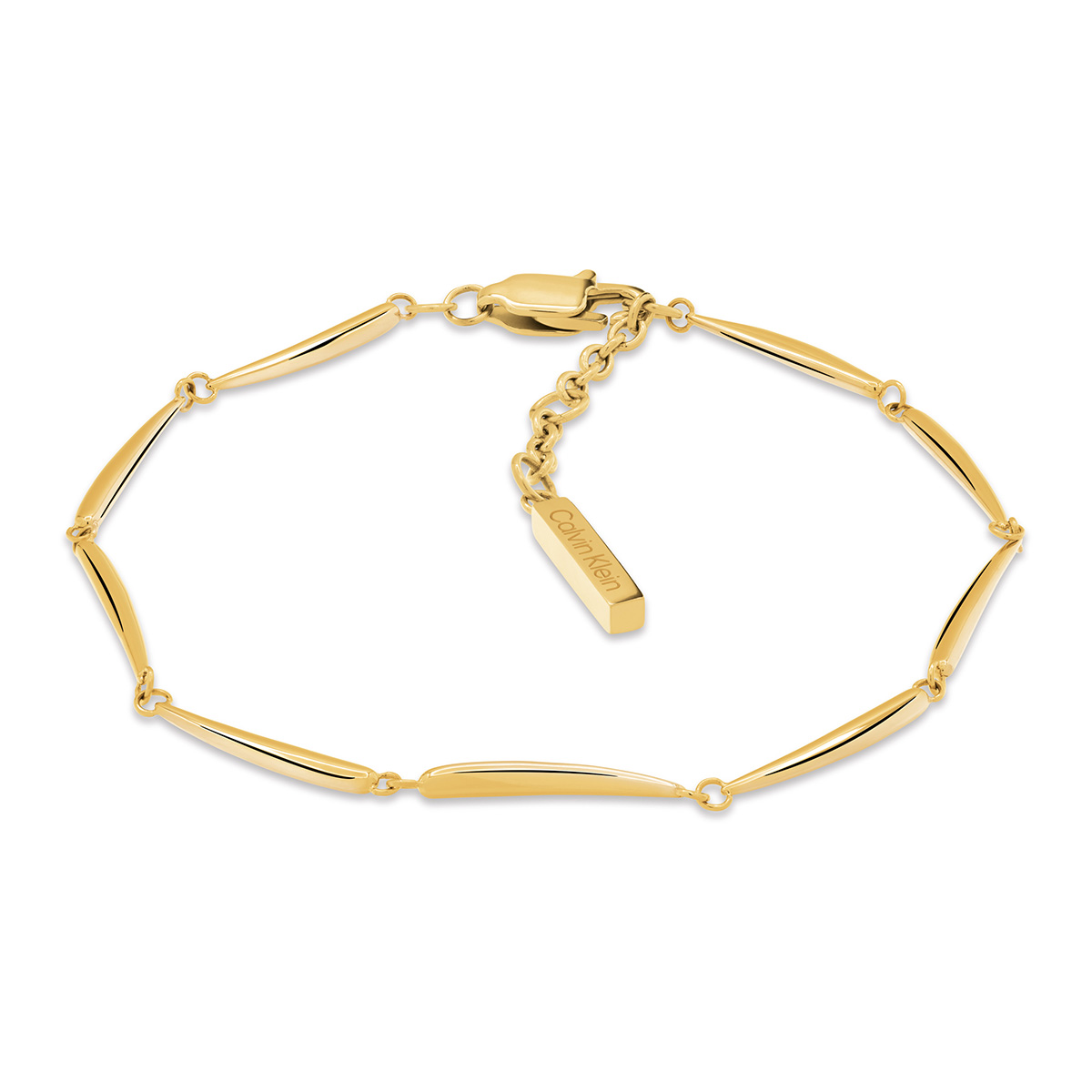 Calvin Klein Elongated Drops bracelet gold-plated 35000997