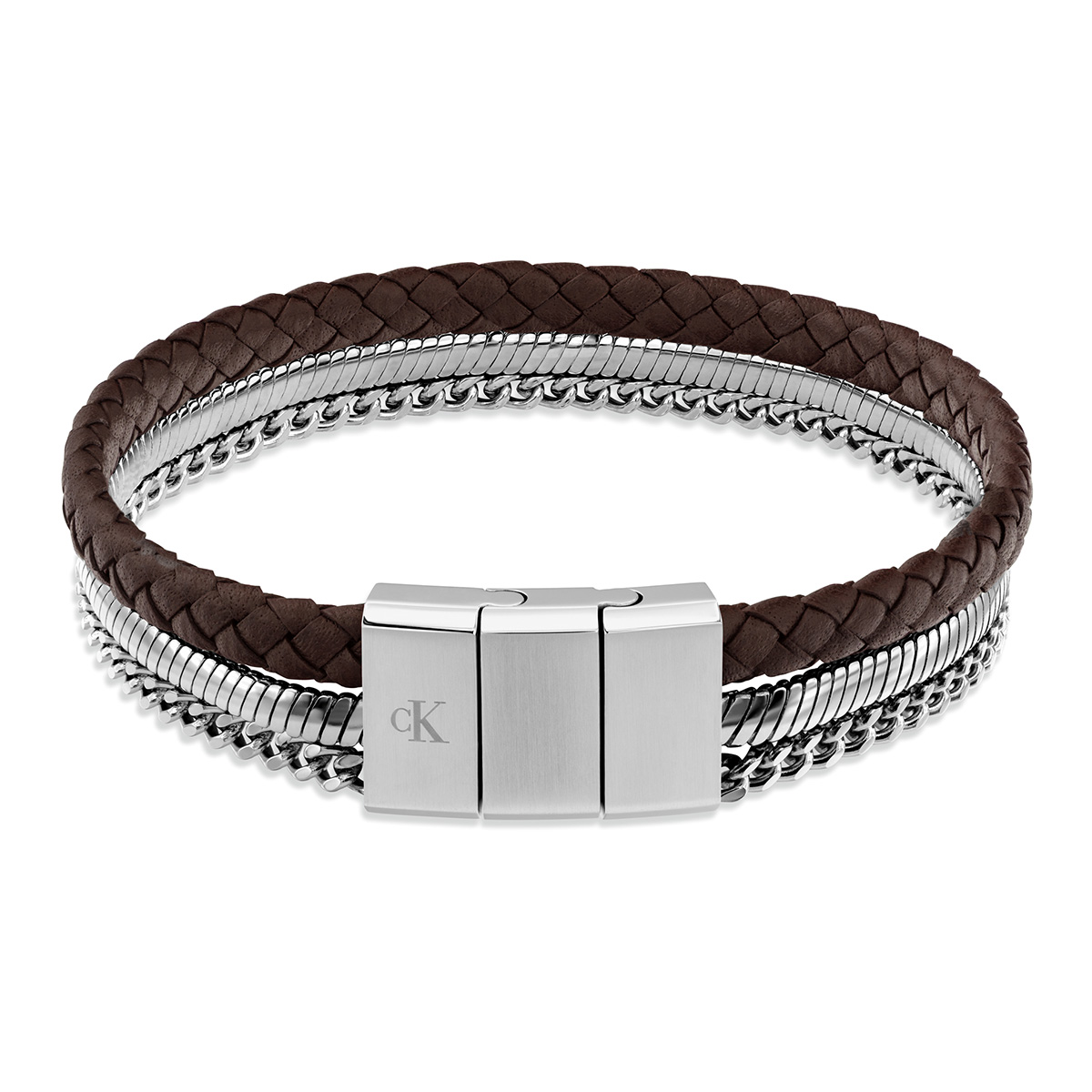 Calvin Klein Merge bracelet brown 35100108
