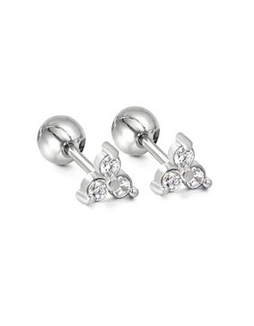 Madoww Clover gold-plated earrings