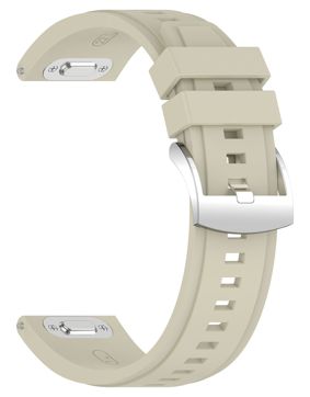 Tiera huawei Watch GT 6 46mm silicone strap beige