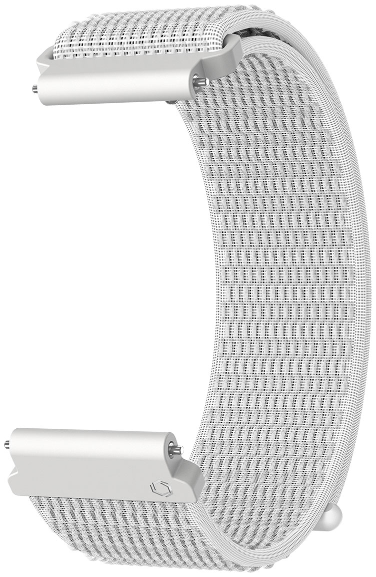 COROS PACE 2 / APEX 42 mm Nylon Strap White WPACE2-WB-WHT-N