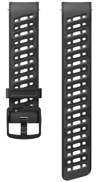 Coros Pace Pro black silicone band