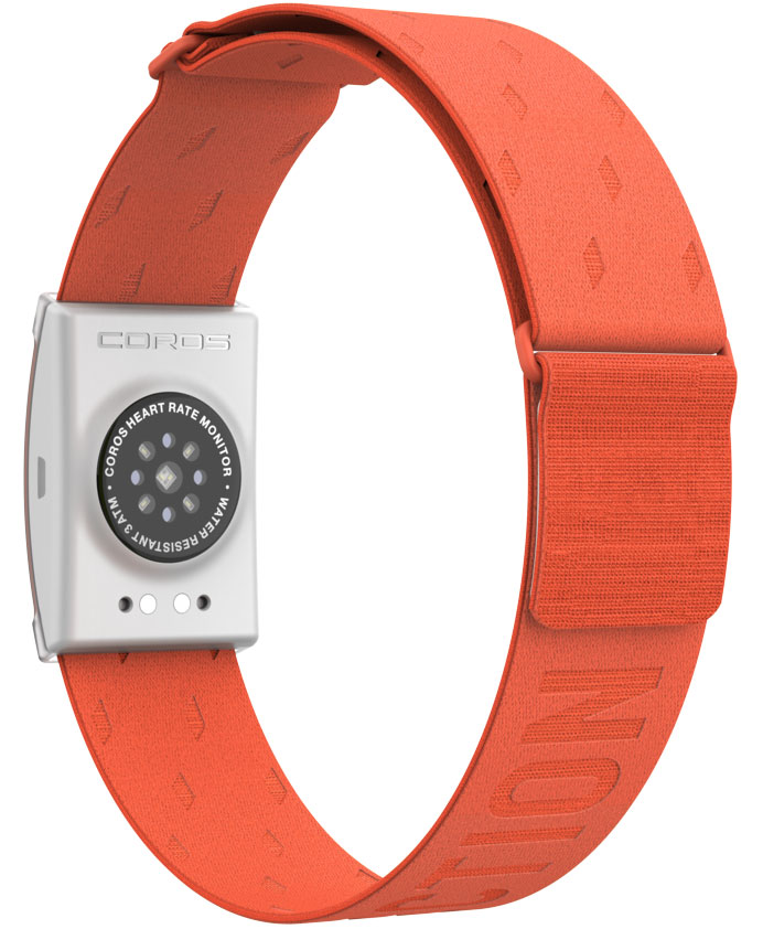 Coros Heart Rate Monitor Orange