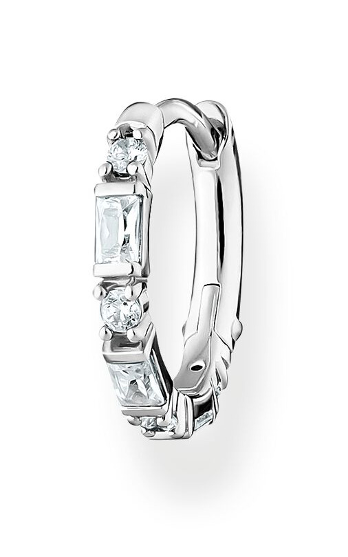 Thomas Sabo hoop white stones, silver CR666-051-14