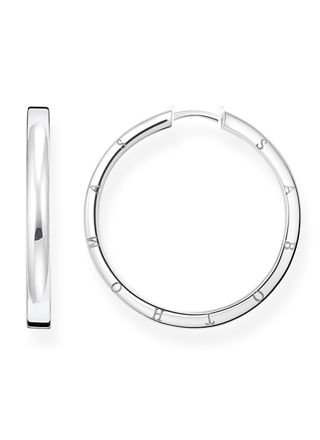 Thomas Sabo large silver earrings CR686-001-21