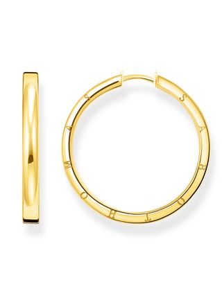 Thomas Sabo large gold earrings CR686-413-39