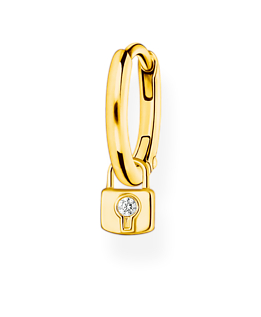 Thomas Sabo padlock gold earring CR700-414-14