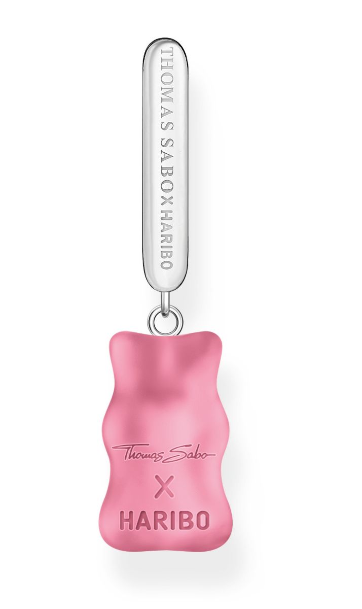 Thomas Sabo Haribo single hoop earrings medium with pink