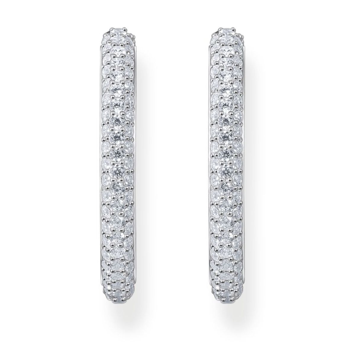 Thomas Sabo Sparkling White hoops CR732-051-14