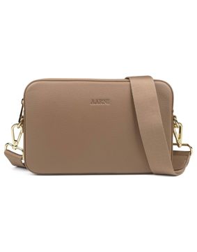 Aarni large crossbody bag sand-gold