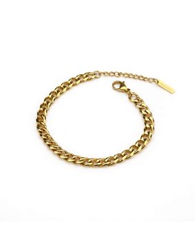 Madoww Unisex Cuban Chain gold-plated bracelet