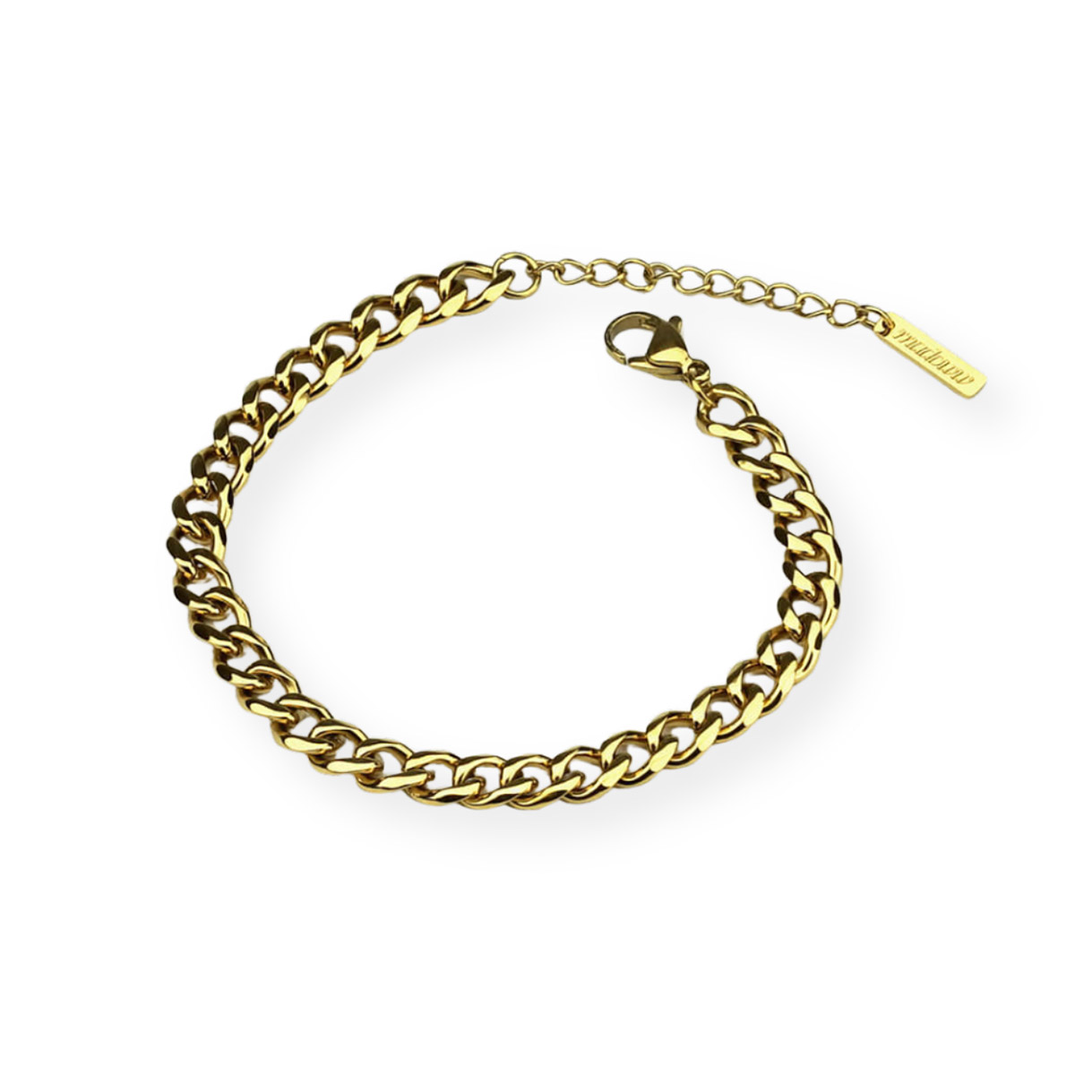 Madoww Unisex Cuban Chain gold-plated bracelet