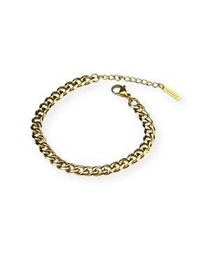 Madoww Unisex Cuban Chain gold-plated bracelet